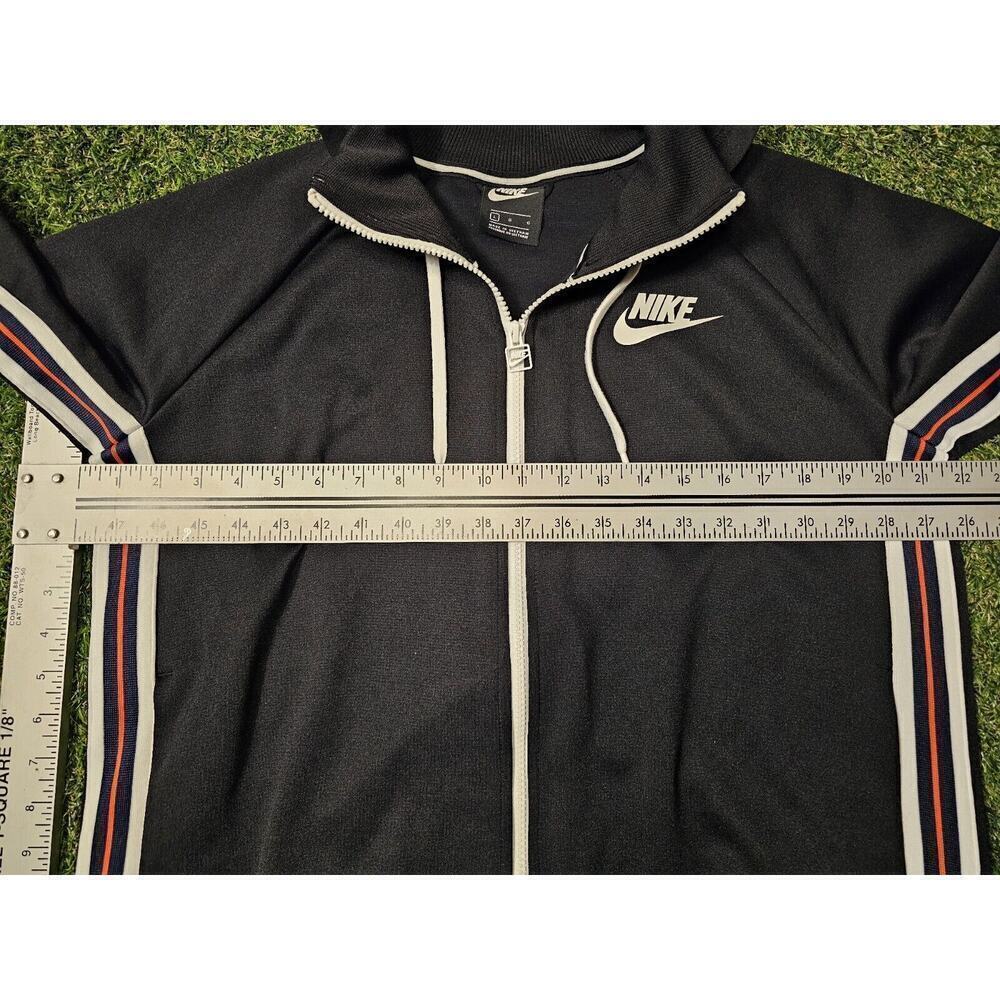 Nike Hoodie Womens Large Black Tracksuit Jacket Full Zip Sportswear Hooded - Picture 5 of 7